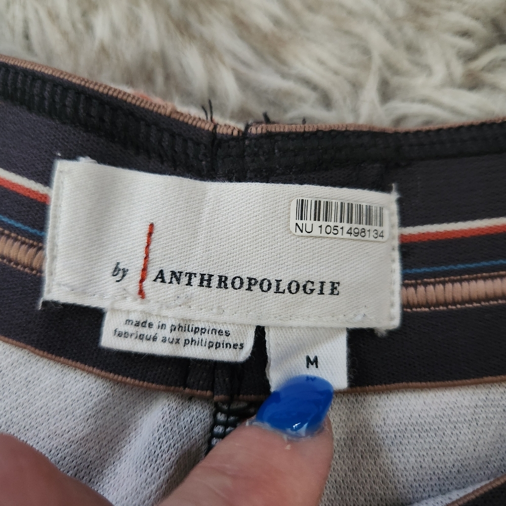 Anthropologie Joni Jacquard Knit Pants‎ Multicolored Women's Size Medium - Picture 6 of 11